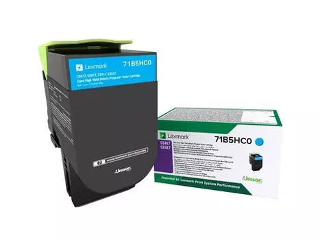 Картридж голубой Lexmark 71B5HC0