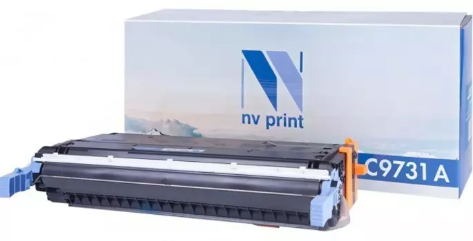 Картридж голубой NVPrint Color LaserJet, NV-C9731AC