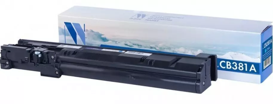 Картридж голубой NVPrint Color LaserJet, NV-CB381AC