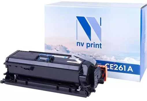 Картридж голубой NVPrint Color LaserJet, NV-CE261AC