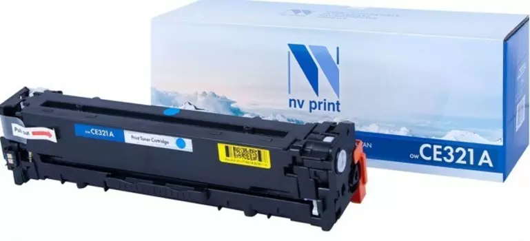 Картридж голубой NVPrint Color LaserJet, NV-CE321AC