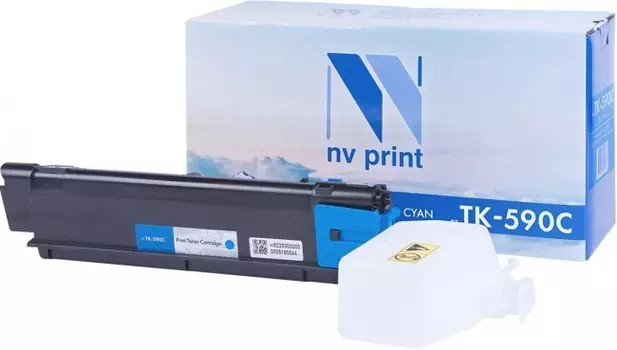 Картридж голубой NVPrint Kyocera, NV-TK590C