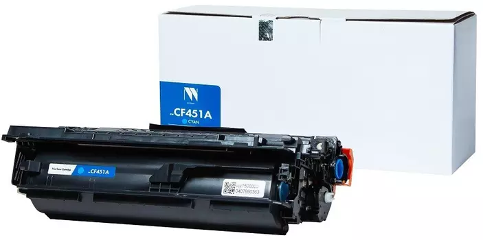 Картридж голубой NVPrint LaserJet, NV-CF451AC