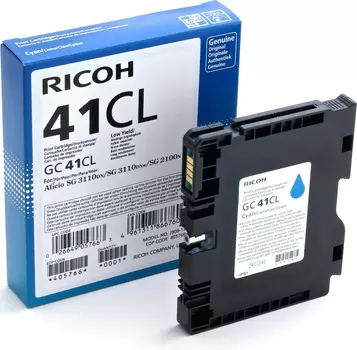 Картридж голубой Ricoh GC 41CL, 405766