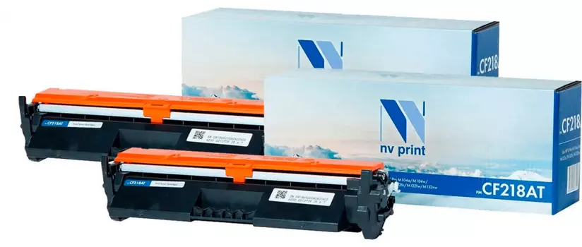 Картридж черный NVPrint NV-CF218AT-SET2