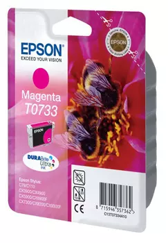 Картридж пурпурный Epson T07334A, C13T10534A10