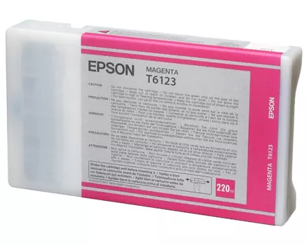 Картридж пурпурный Epson T6128, C13T612300