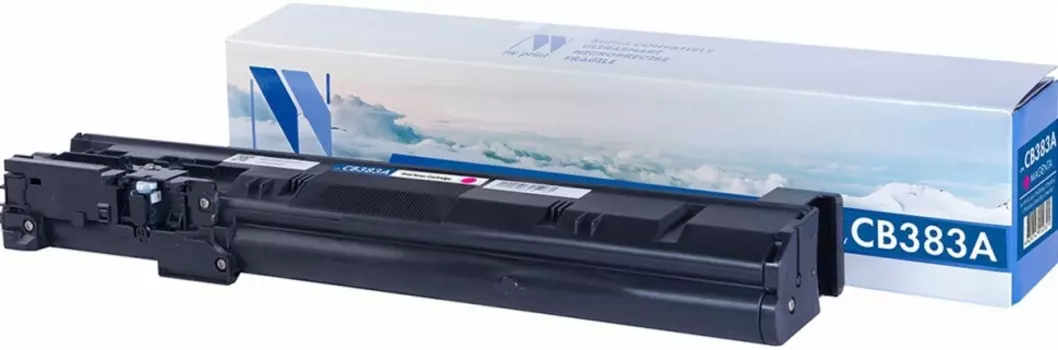Картридж пурпурный NVPrint Color LaserJet, NV-CB383AM