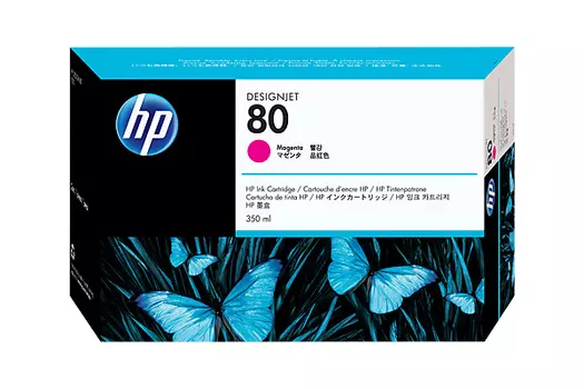 Картридж пурпурный HP Inc. 80, C4847A