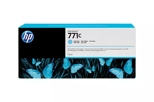 Картридж светло-голубой HP Inc. 771C, B6Y12A