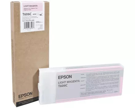 Картридж светло-пурпурный Epson C13T606C00