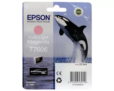 Картридж светло-пурпурный Epson C13T76064010