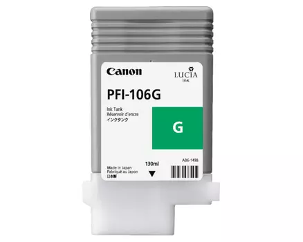Картридж зеленый Canon PFI-106, 6628B001