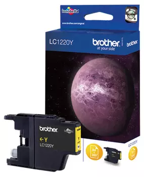 Картридж желтый Brother LC1220Y