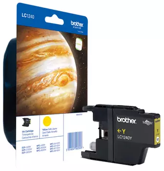 Картридж желтый Brother LC1240Y