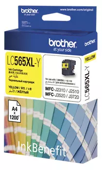 Картридж желтый Brother LC565XLY