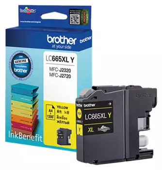 Картридж желтый Brother LC665XLY