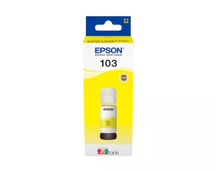 Картридж желтый Epson 103, C13T00S44A