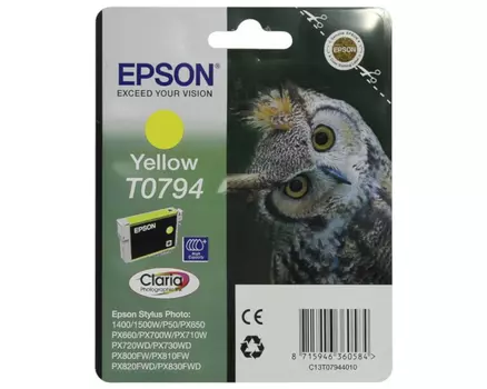 Картридж желтый Epson C13T07944010