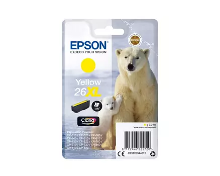 Картридж желтый Epson C13T26344012