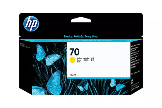 Картридж желтый HP Inc. 70, C9454A