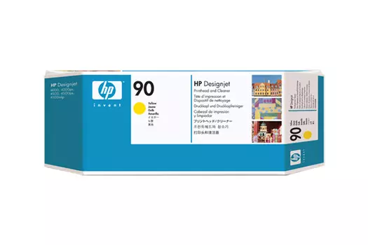 Картридж желтый HP Inc. 90, C5057A