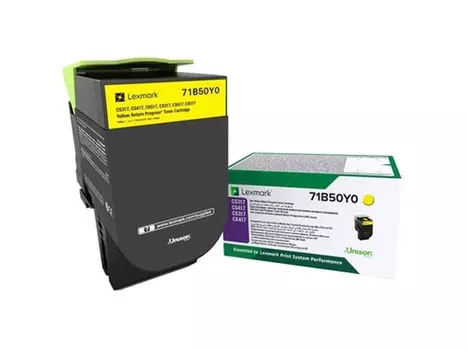 Картридж желтый Lexmark 71B50Y0