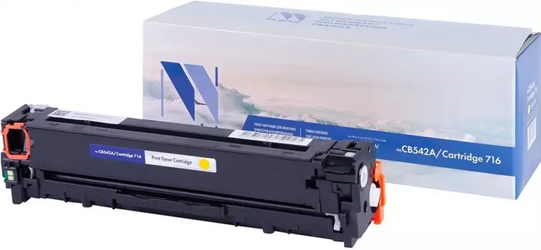 Картридж желтый NVPrint Color LaserJet, NV-CB542A/716Y