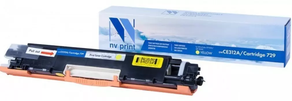 Картридж желтый NVPrint Color LaserJet, NV-CE312A/729Y