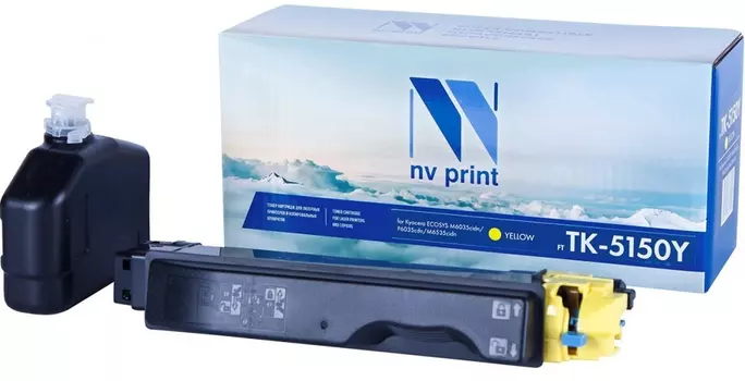 Картридж желтый NVPrint Kyocera, NV-TK5150Y