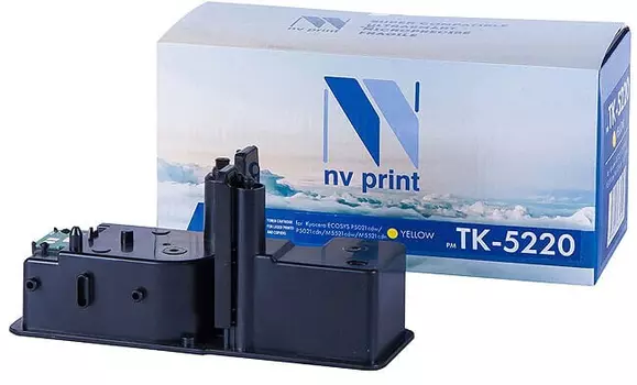 Картридж желтый NVPrint Kyocera, NV-TK5220Y