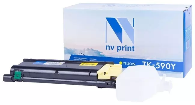 Картридж желтый NVPrint Kyocera, NV-TK590Y