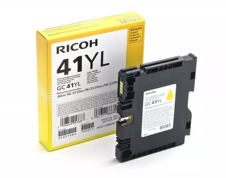Картридж желтый Ricoh GC 41YL, 405768
