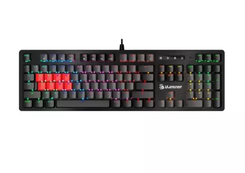 Клавиатура A4tech Bloody B820R GREY (BLUE SWITCH), цвет черный