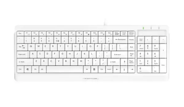 Клавиатура A4tech Fstyler FK15 WHITE, цвет белый