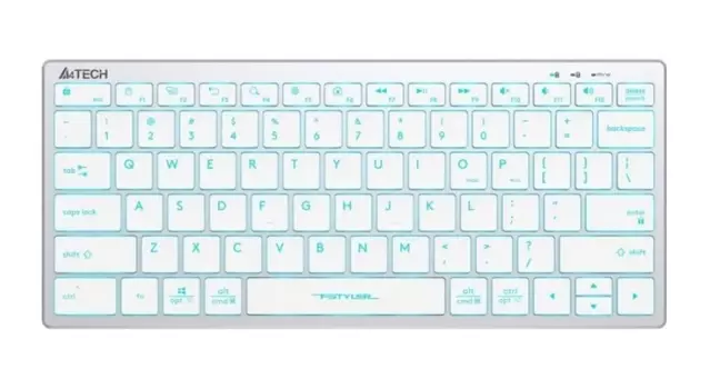 Клавиатура A4tech Fstyler FX61 WHITE, цвет белый