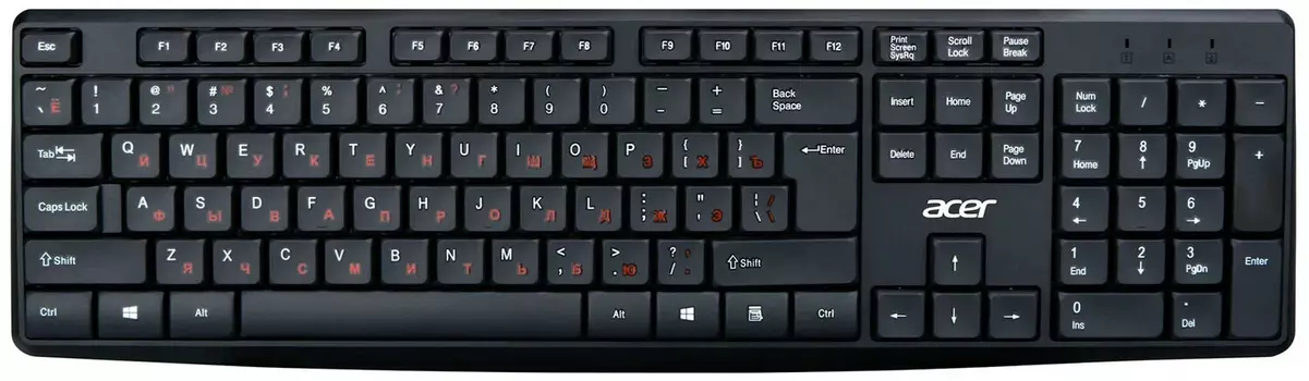 Клавиатура ACER OKW121 ZL.KBDEE.00B, цвет черный