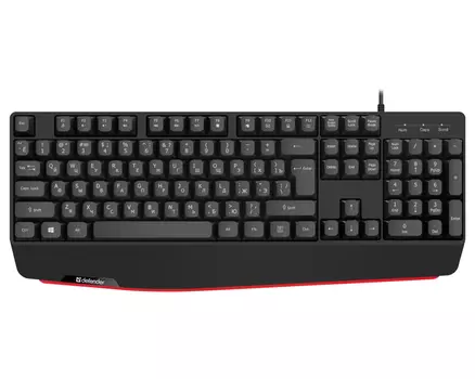 Клавиатура Defender Atom HB-546 45546, цвет черный