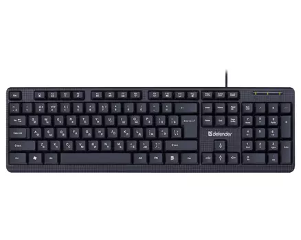Клавиатура Defender Daily HB-162 45162, цвет черный