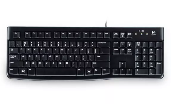 Клавиатура Logitech K120 черный USB