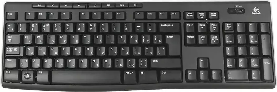 Клавиатура Logitech K270 920-003757, цвет черный