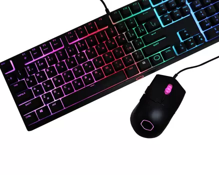 Клавиатура+мышь Cooler Master Combo MS110 MS-110-KKMF3-RU, цвет черный