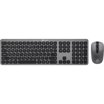 Клавиатура+мышь Oklick KB+M 300M 1488402, цвет серый