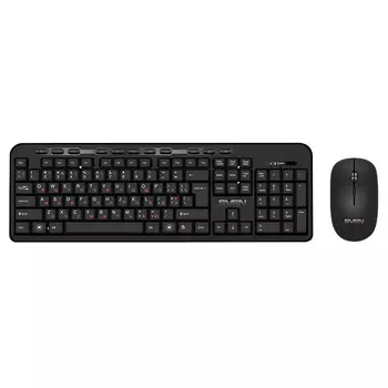 Клавиатура+мышь SVEN KB-C3200W SV-019044, цвет черный