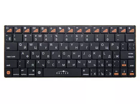 Клавиатура Oklick KeyBoard 840S 754787, цвет черный
