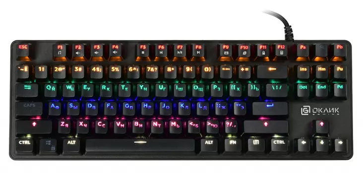 Клавиатура Oklick KeyBoard 969G SHOTGUN 1176616, цвет черный