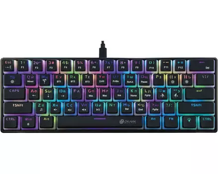 Клавиатура Oklick KeyBoard K763W 1920548, цвет черный