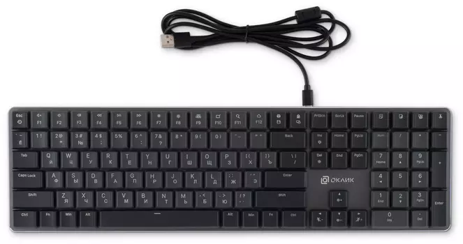 Клавиатура Oklick KeyBoard K953X 1901086, цвет черный