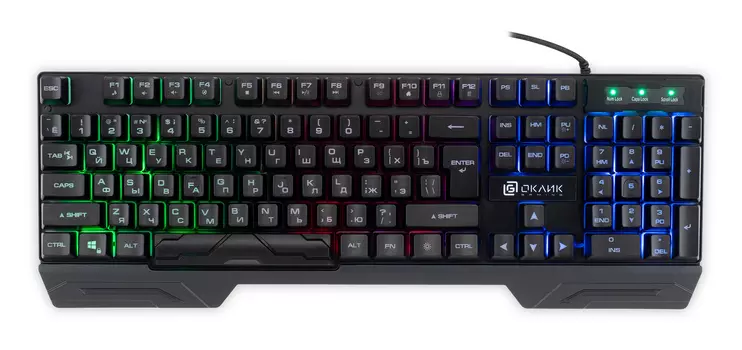 Клавиатура Oklick USB 709G 1788144, цвет черный