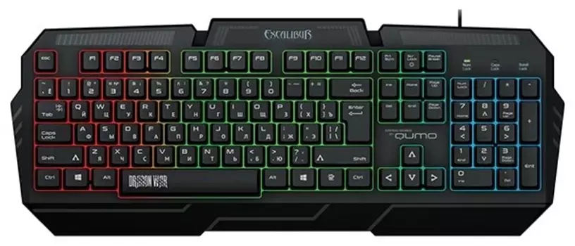 Клавиатура Qumo Клавиатура Excalibur K67 32974_Qumo, цвет черный
